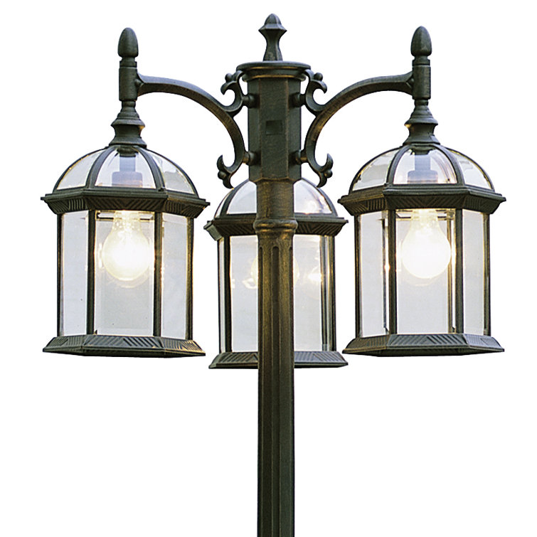 Andover Mills™ Robertson 3 Light 79'' H Hardwired Lamp Post (Full